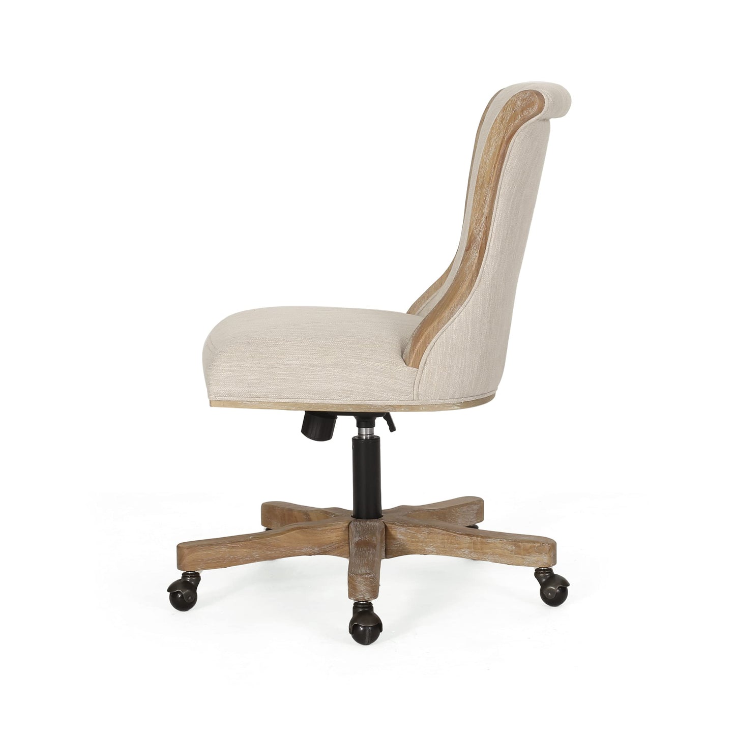 Christopher Knight Home Coulee Office Chair, Beige + Natural