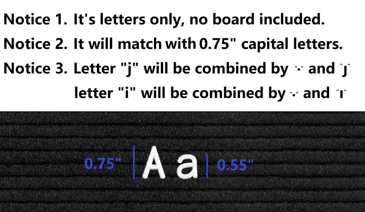 G GAMIT Letters Set - Pre-Cut 390pcs Lowercase Letters Only (No Board Included)