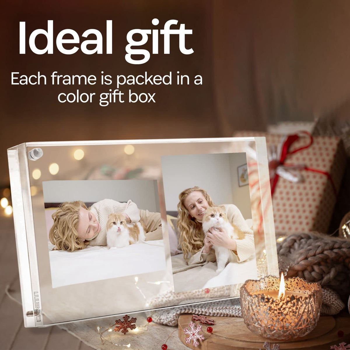 Canetti Design Group The Original Magnet Frame - Clear Acrylic-8.5x11 inch