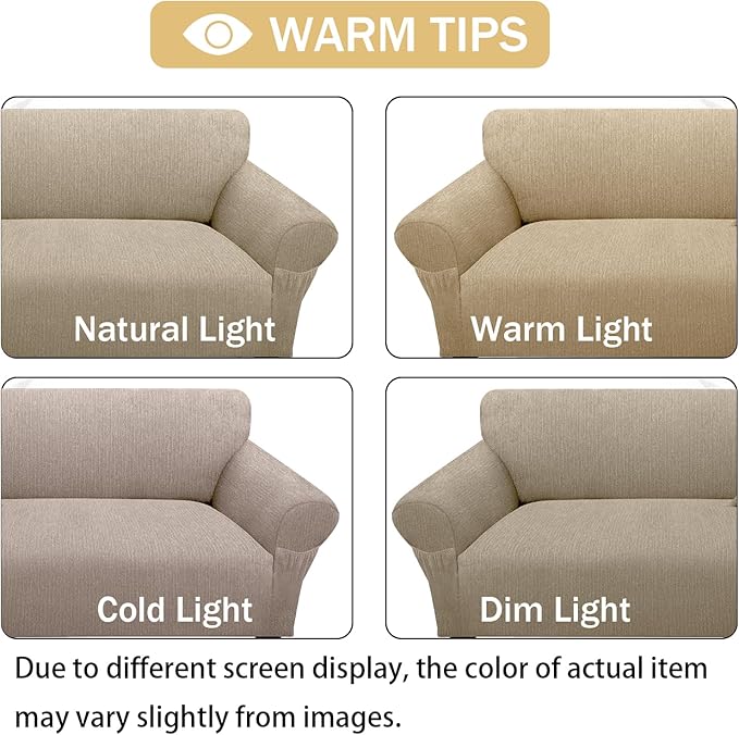 Sofa Slipcover with 2 Pillow Cover