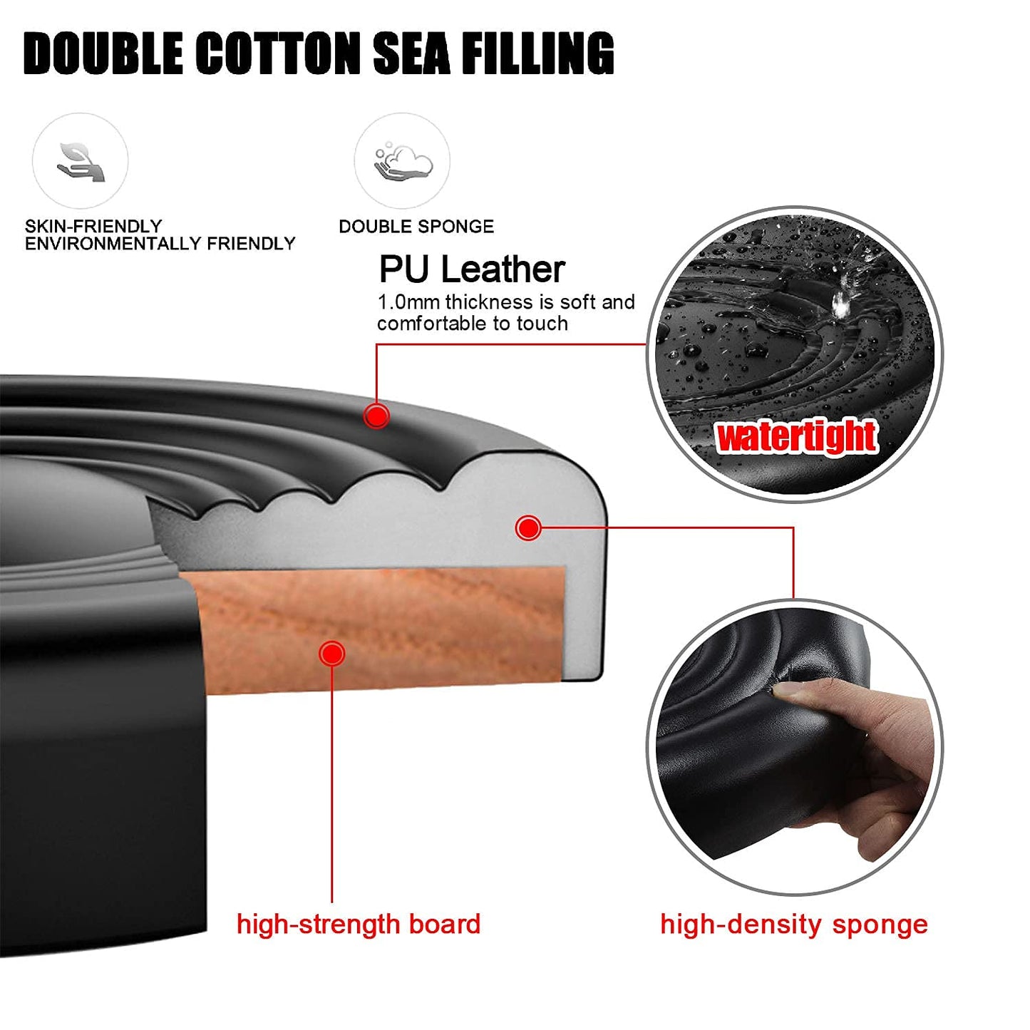 PenghaiYunfei Round Modern Chair Salon Ergonomic Office Chair with Backrest, Height Adjustable Cashier Front Desk Bar Bedroom, Study, Student，Beauty Office Home Kitchen Barstool(Black)