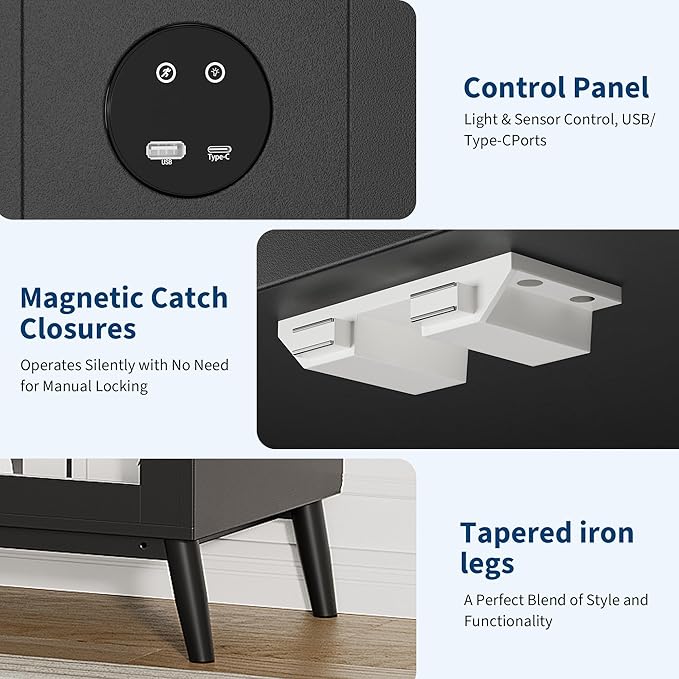 GarveeHome Display Cabinet