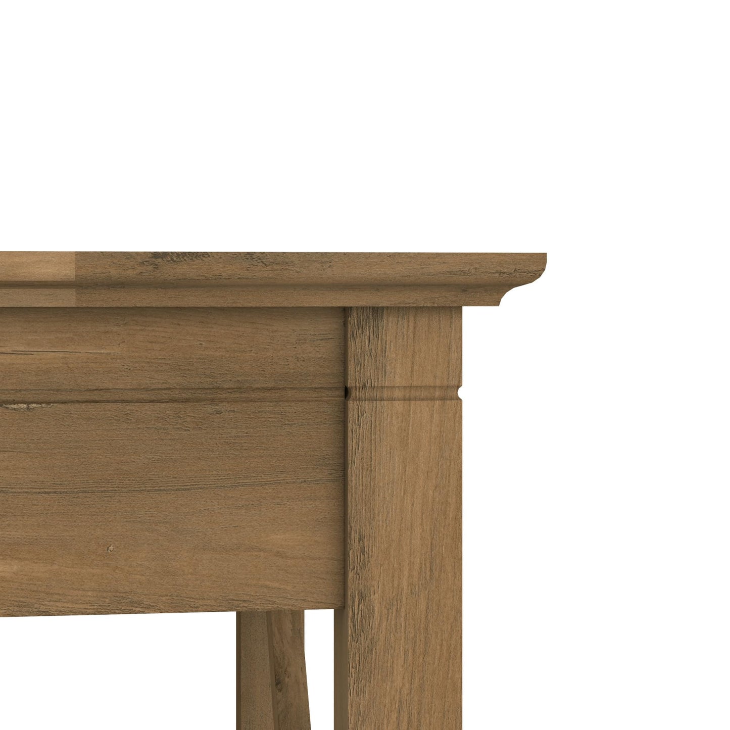 Bush Home Key West 48W Writing Desk in Reclaimed Pine
