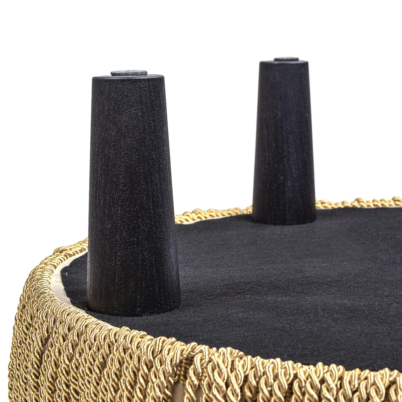 Jennifer Taylor Home Yolanda 24" Round Upholstered Accent Ottoman