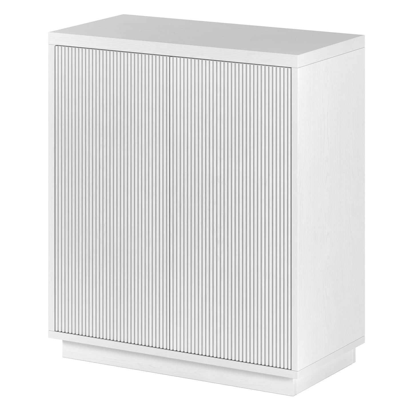 Henn&Hart Alston Accent Cabinet, 28" Wide, White