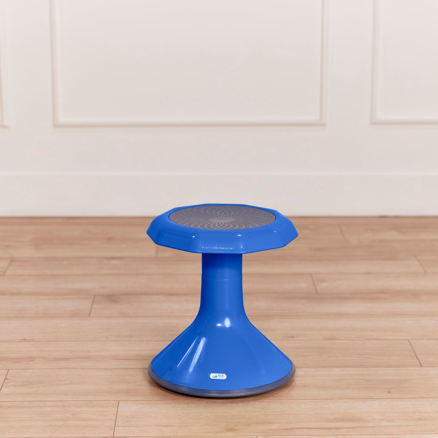 ECR4Kids ACE Active Core Engagement Wobble Stool, 15-Inch Seat Height, Flexible Seating, Blue