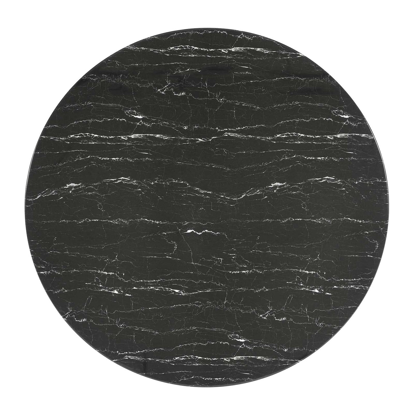 Modway Lippa Dining Table, 54", Black Black