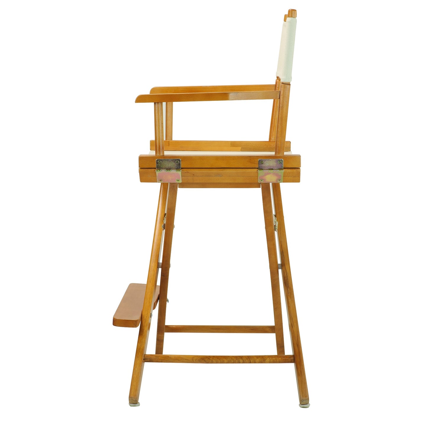 Casual Home 24" Director's Chair Honey Oak Frame-with Wheat Canvas, Counter Height