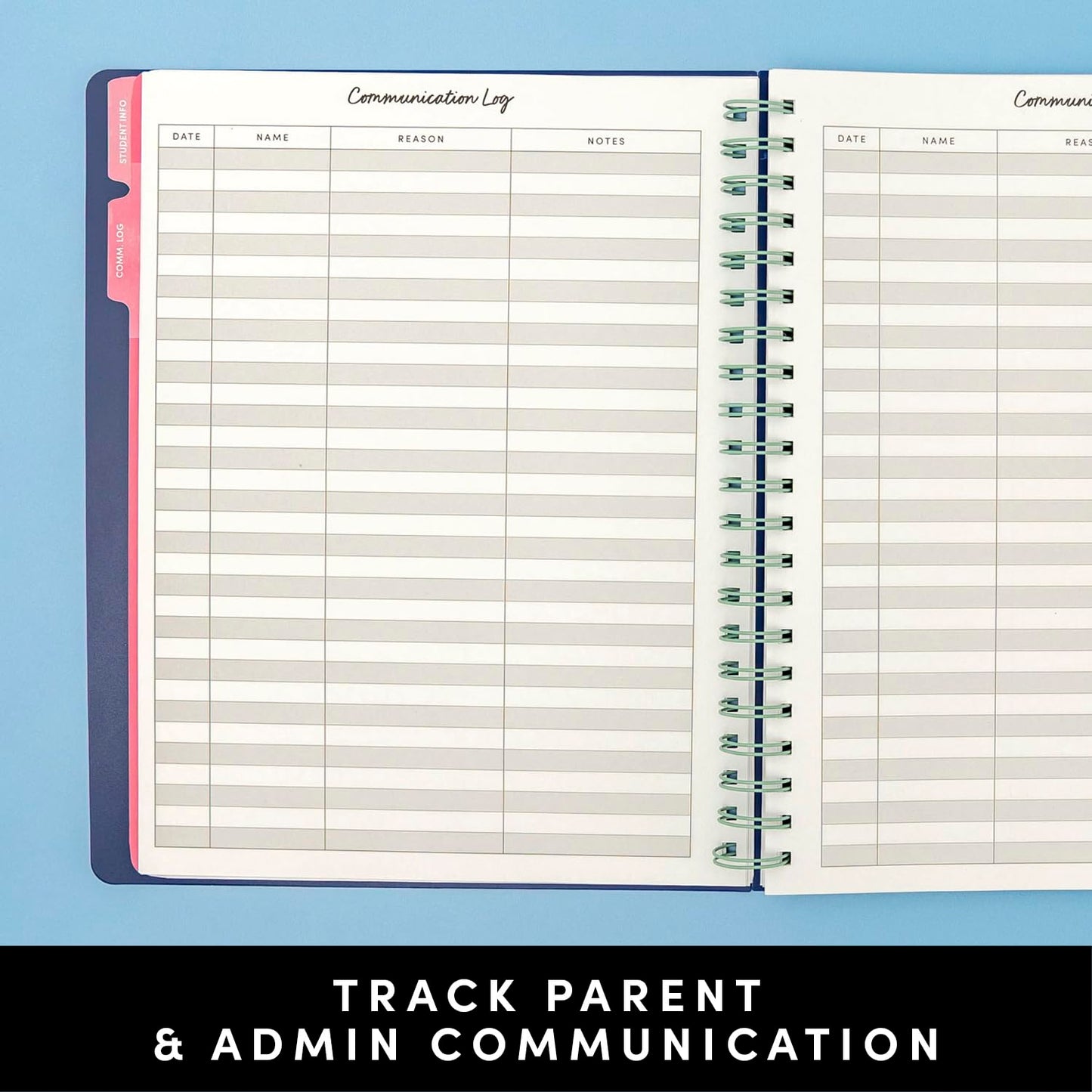 PAPERAGE Teacher Planner, Weekly & Monthly Academic Planner & Calendar, 12-Months, July 2026 - June 2027, (9.5" x 11"), Teacher Lesson Planning Book with Tabs, Stickers & Inner Pocket, Raspberry