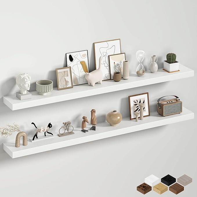 Fun Memories 55 Inch Floating Shelves
