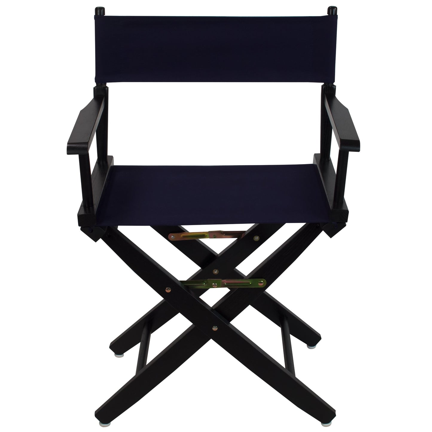 American Trails Extra-Wide Premium 18" Director's Chair Black Frame with Navy Canvas