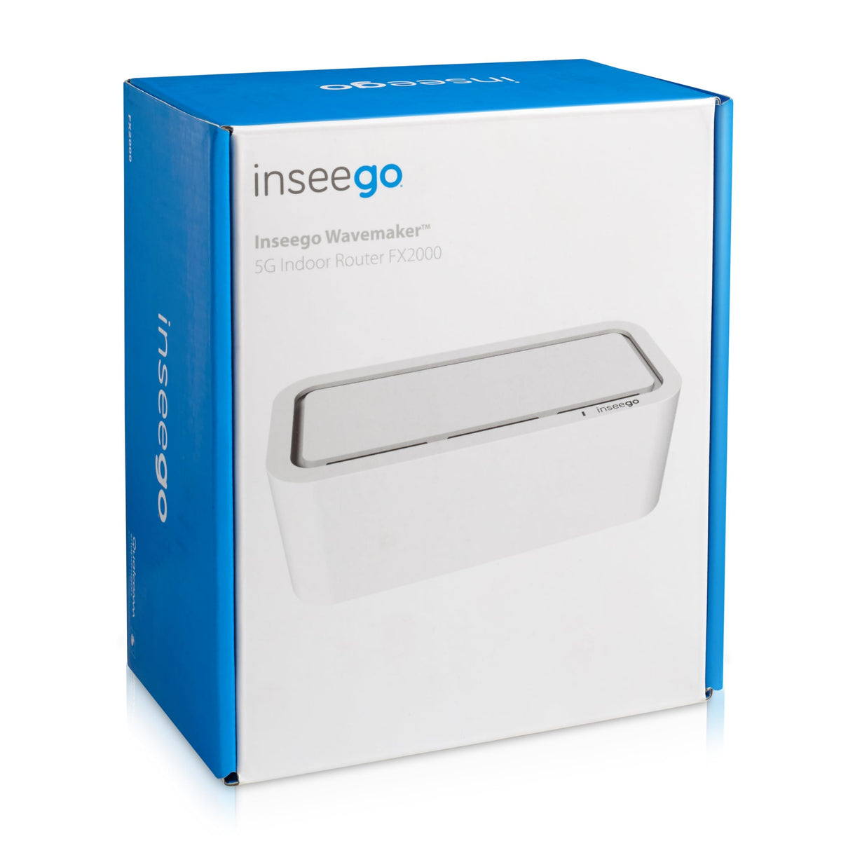 Inseego Wavemaker FX2000 5G Router with Sim Card Slot for Enterprise, Business or Home, Up to 3.3Gbps, 32 Devices, WiFi 6 Internet, LAN Port, 5G Modem, 5G LTE Router - W/Le'Mak Cable Tie Kit
