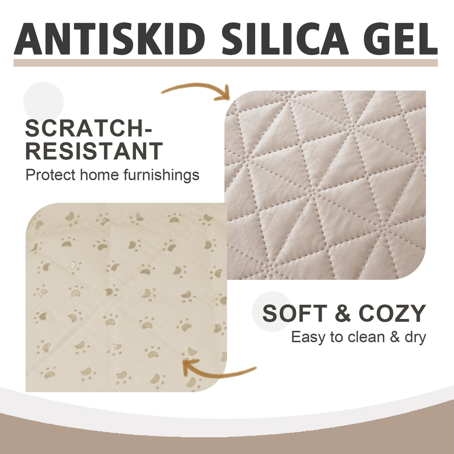 Ameritex Sofa Cover Waterproof for Seats Couch Cover for Dogs Pet Couch Cover Velvet for Chair Loveseat Sofa Machine Washable