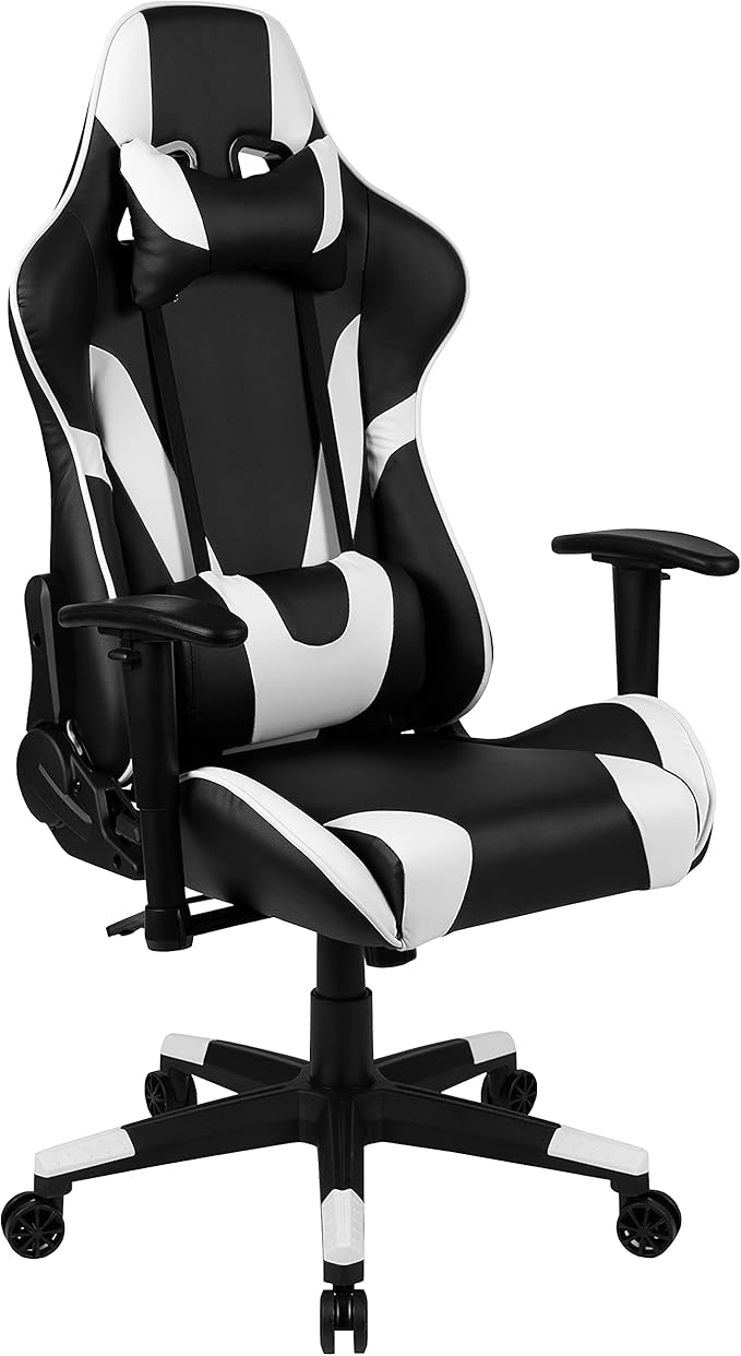 Flash Furniture X20 Fully Reclining LeatherSoft Racing Style Gaming Chair