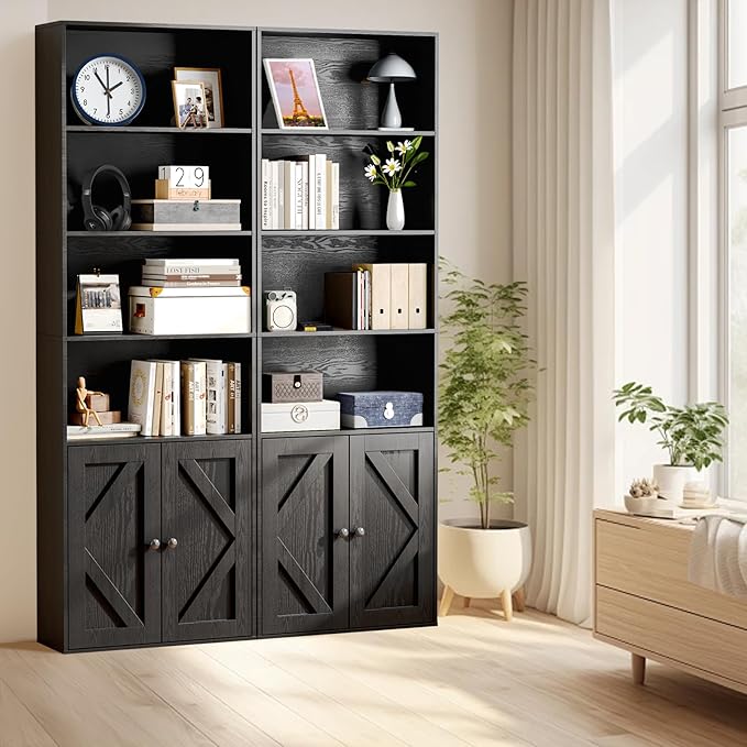 Bookshelf, 6-Tier Floor Bookcase