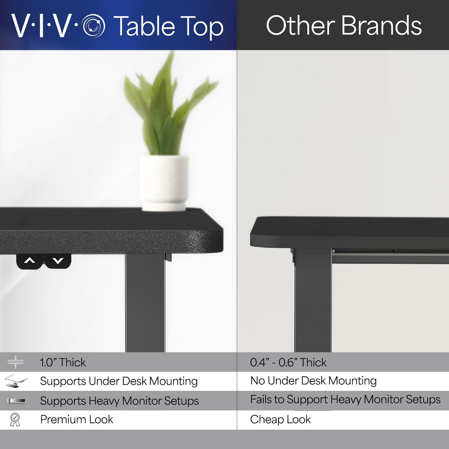 VIVO Electric 71 x 30 inch Stand Up Desk, Height Adjustable, Light Wood Top Black Frame, Home and Office Furniture Sets, DESK-KIT-0B7C