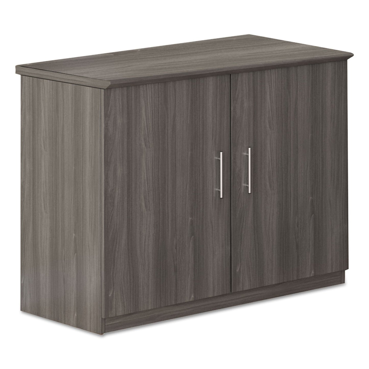 Mayline MSCLGS Medina 2-Door Storage Cabinet, 36"W, Gray Steel Laminate