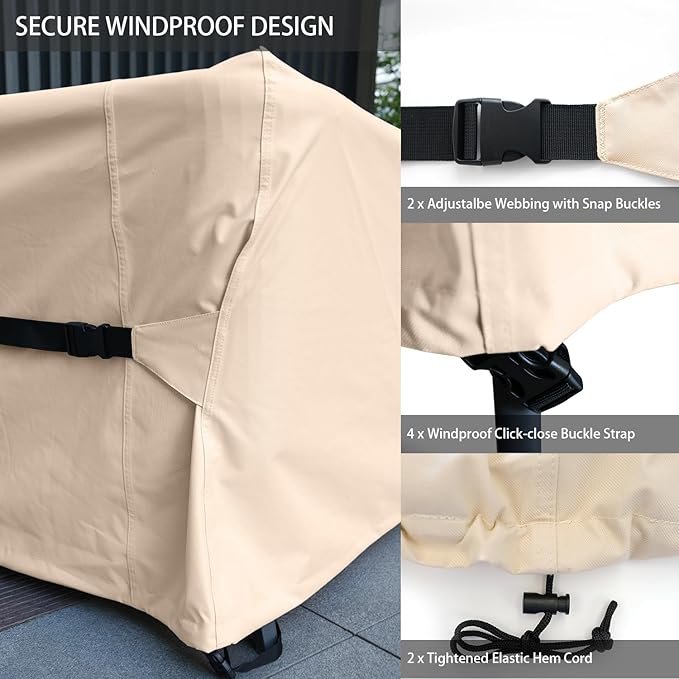 Patio Furniture Set Covers Waterproof Patio Conversation Sets Cover Heavy Duty