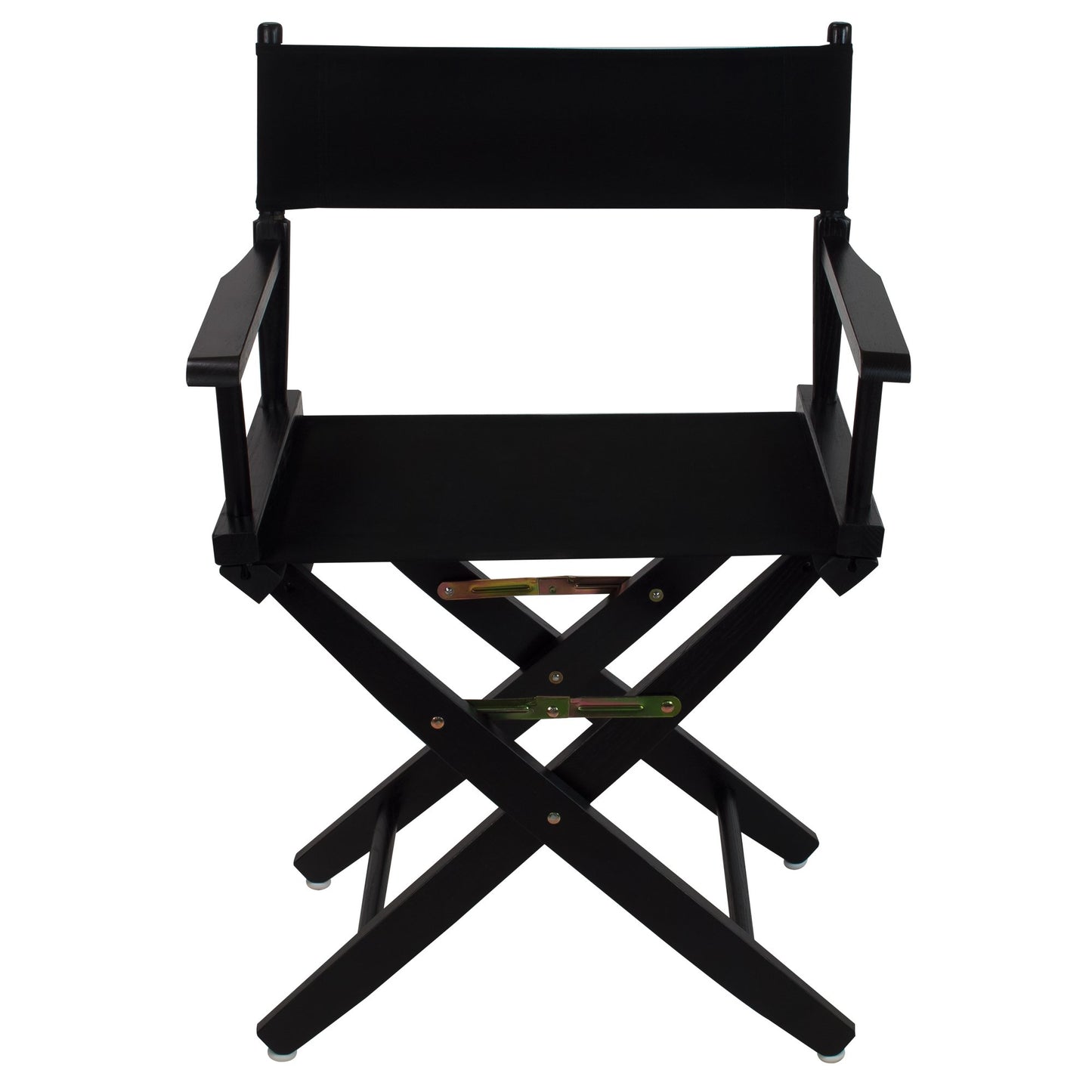 American Trails Extra-Wide Premium 18" Director's Chair Black Frame with Black Canvas