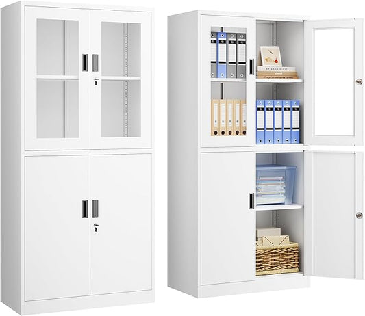 PEUKC Display Storage Cabinet