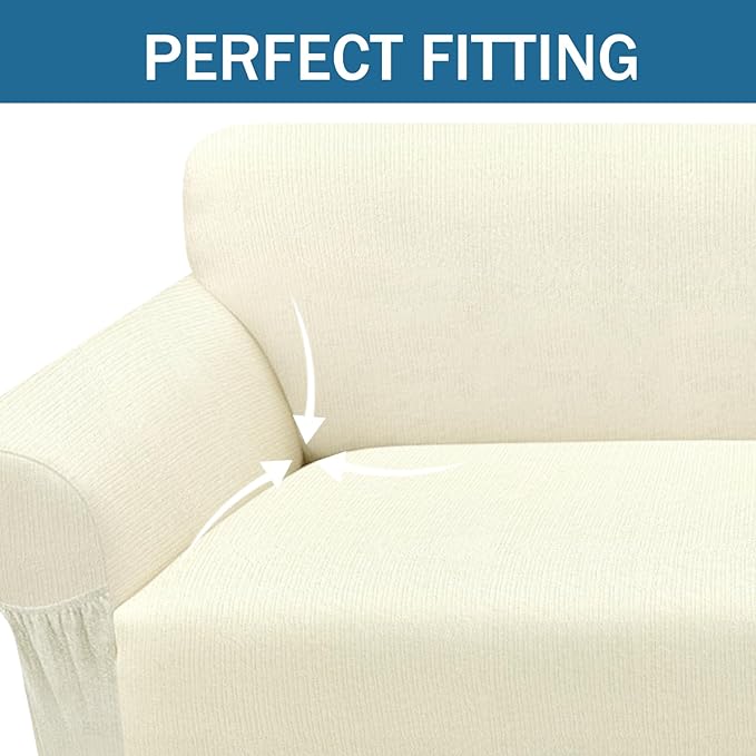Loveseat Slipcover with 2 Pillow Cover
