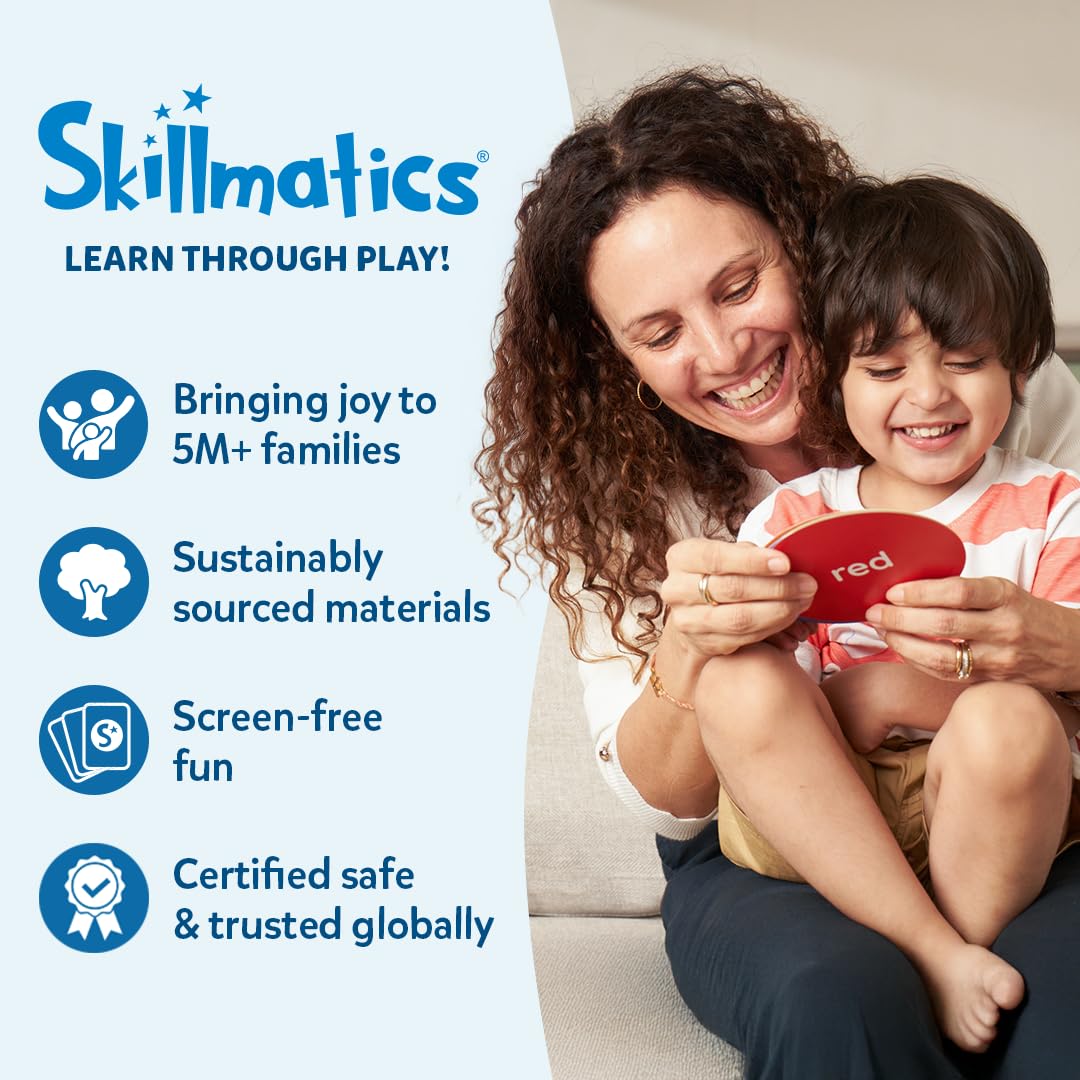 Skillmatics I Can Write Unicorns - Reusable Preschool Learning Activities, Educational Toy and Game, Back to School Supplies, Gifts for Students, Kids, Toddlers Ages 3, 4, 5, 6