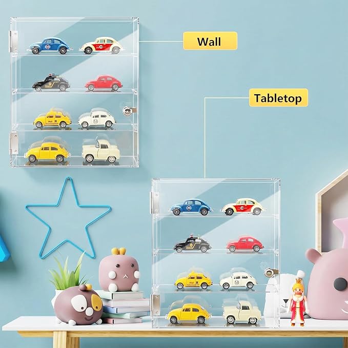 Acrylic Display Case with Lock – Acrylic Storage Chest