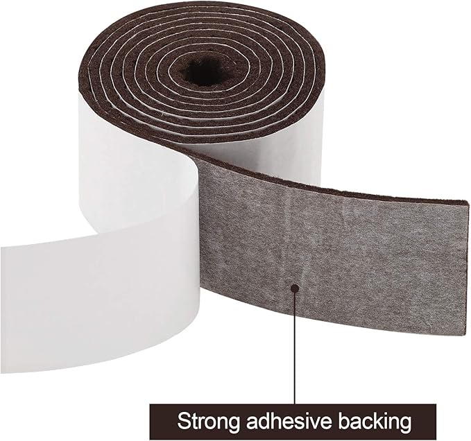 Shappy 2 Packs 120 x 2 x 0.12 Inch Felt Strips