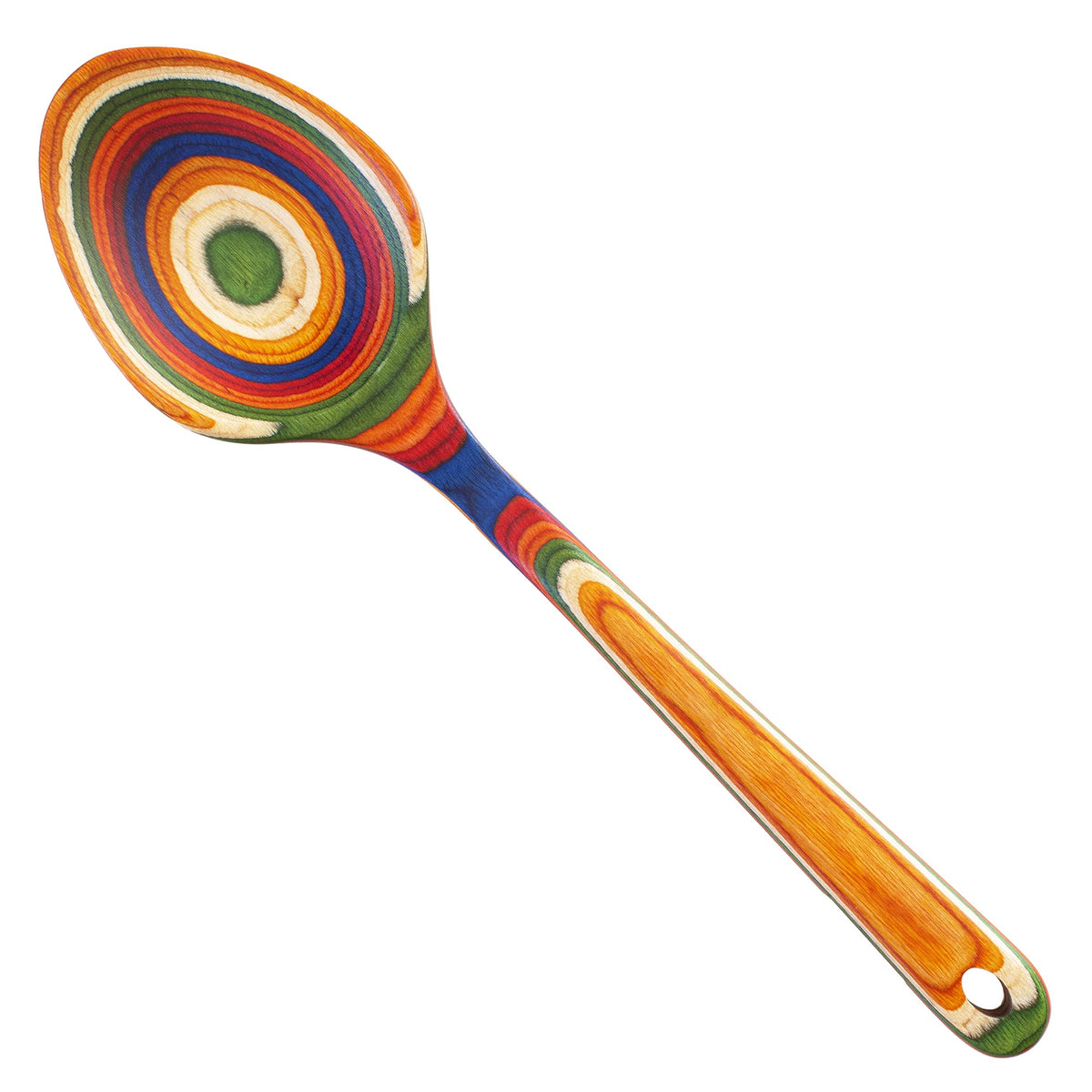 Totally Bamboo Baltique Marrakesh Collection 14" Grand Serving Spoon, Extra-Large Cooking Spoon, Safe for Use on Nonstick