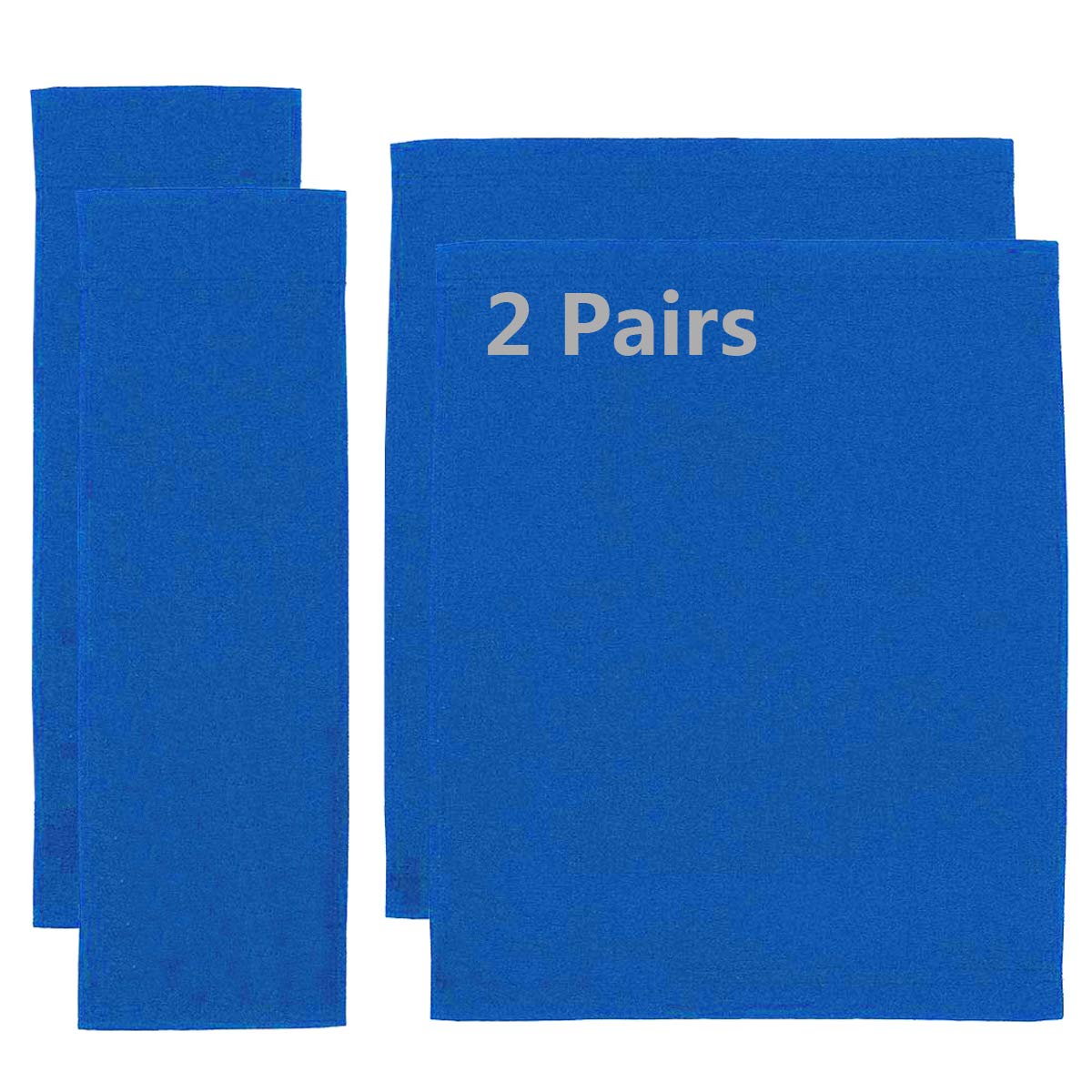 STAY GENT 2 Set Replacement Cover Canvas for Directors Chair, 20cm X 52cm + 52cm X 41cm Blue