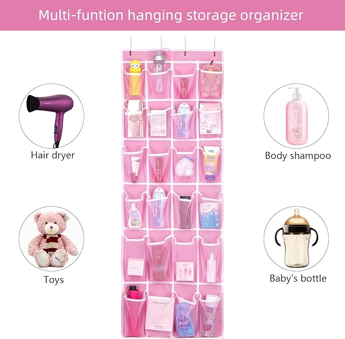 SAVERHO Hanging Shoe Organizer, Over The Door Shoe Organizer