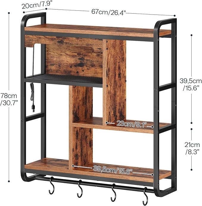 HOOBRO Gaming Floating Shelves
