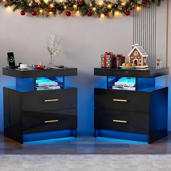 Smart Night Stand Set of 2