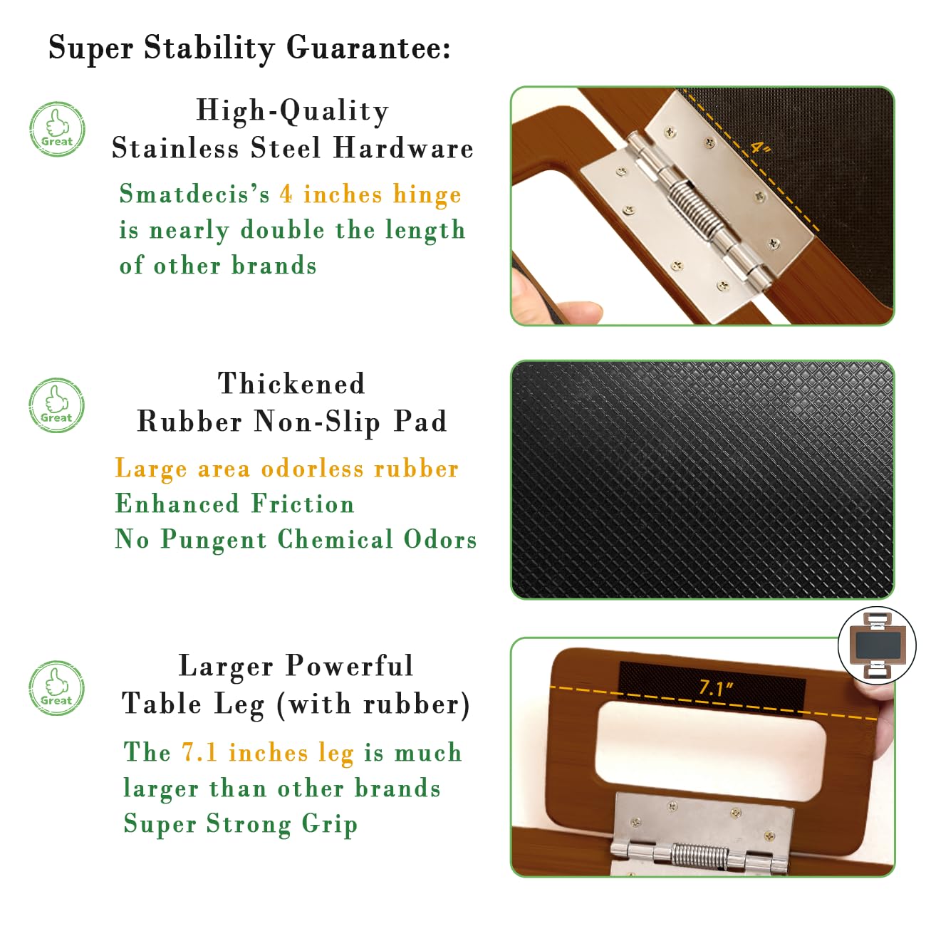 Smatdecis Couch Arm Tray Table Sofa Arm Clip, Armrest Tray Table Suitable for Home Drinks/Fast Food/Fruit Etc, Large Size Multi-Function Brown(Dual Phone/Tablet Holder)