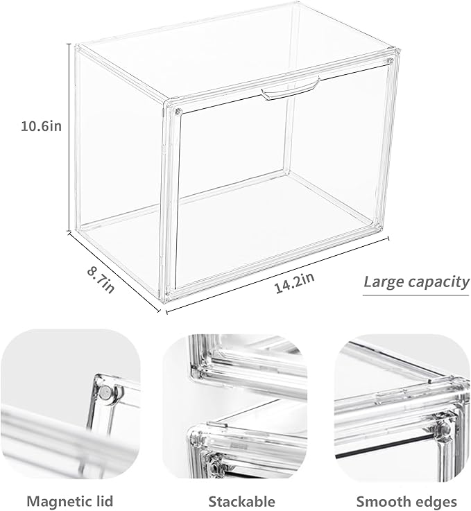 Acrylic Box Display Case, Showcase