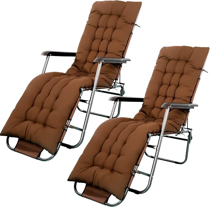 Bucherry 67 x 19 Inch Chaise Lounge Cushions Soft Lounge Chair Cushion Gravity