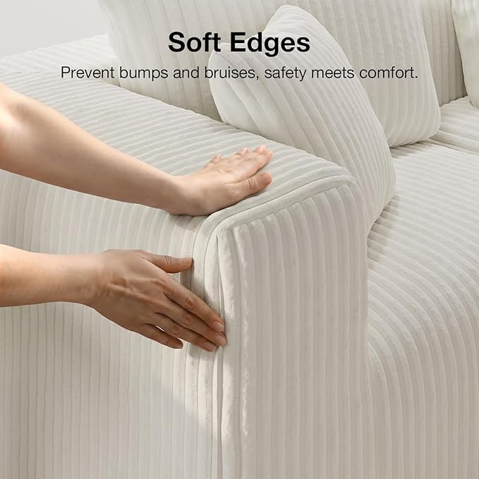 Novilla Modular Sectional Sofa, Modern Cloud Sectional Couch