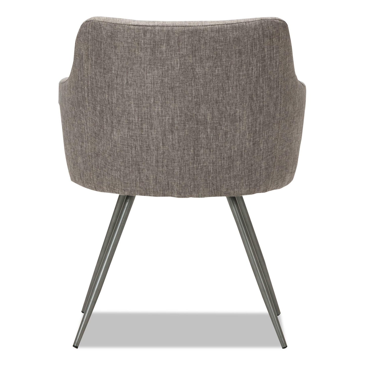 Alera Captain Series Guest Chair, Gray Tweed