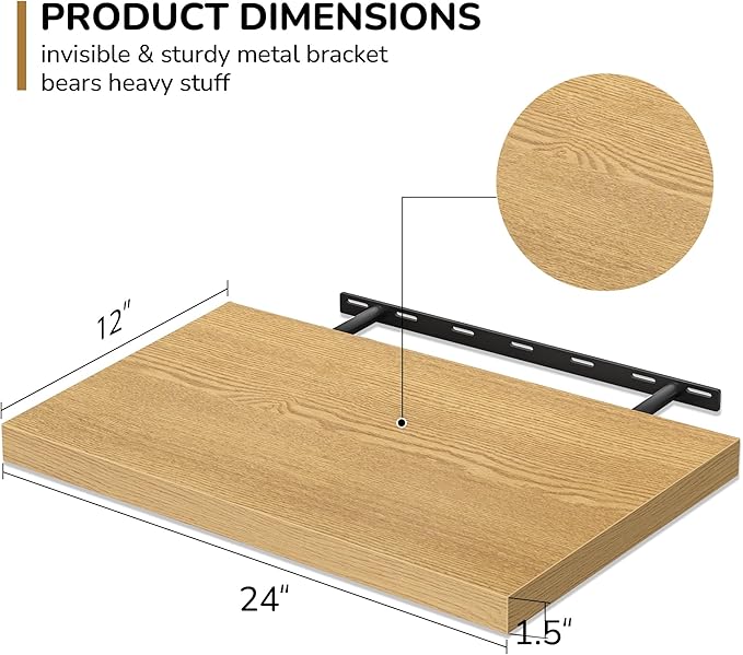Fun Memories Floating Shelves