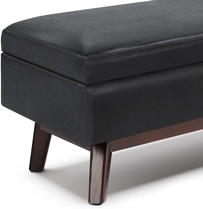 SIMPLIHOME Owen Rectangular Storage Ottoman