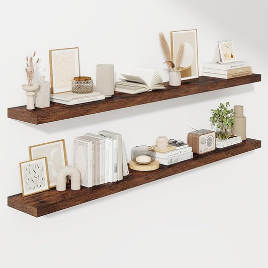 Fun Memories 72 Inch Floating Shelves
