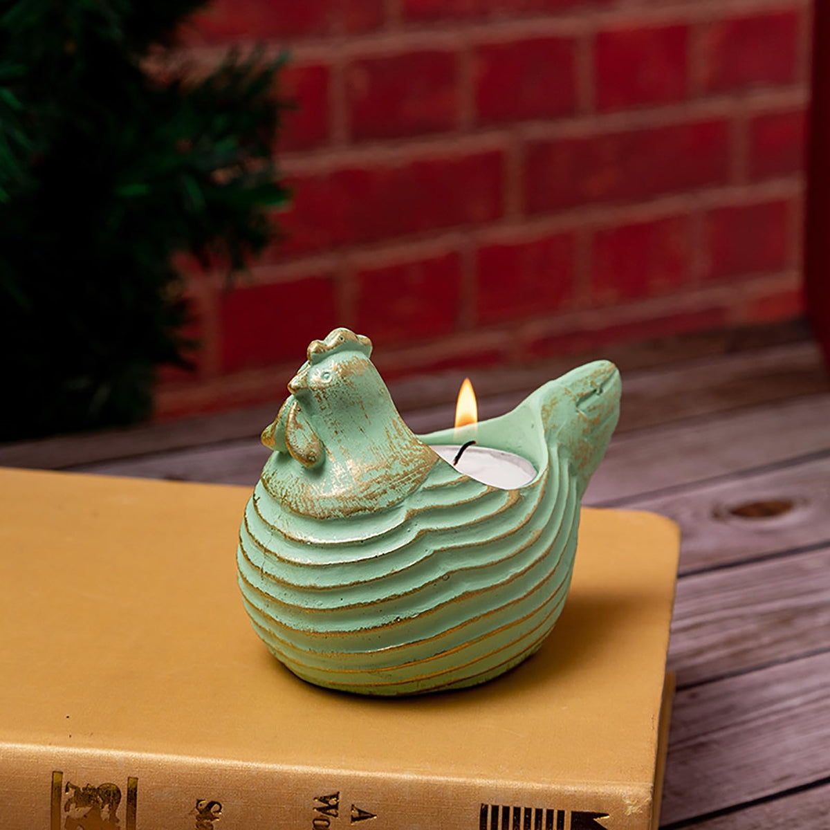 Candlestick Holders Easter Candlestick Home Furnishing Rabbit Animal Candle Tray Snail Eggshell Chicken Shape Candle Holders Party Decoration Candle Holders (Color : B)