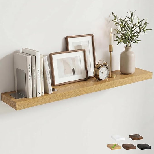 FLYJOE Floating Shelves for Wall, 48 Inch Floating Shelves Set of 1, Kitchen