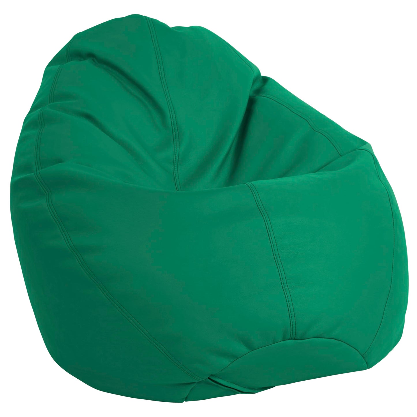 FDP SoftScape Dew Drop Bean Bag Chair with Supportive High-Back Design, For Kids, Teens and Adults, Alternative Seating for Dorms, Schools, Libraries, Daycares or Home - Green