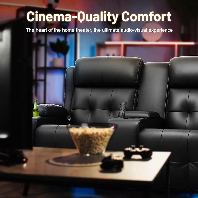 Loveseat Recliner Sofa, Home Theater Seating