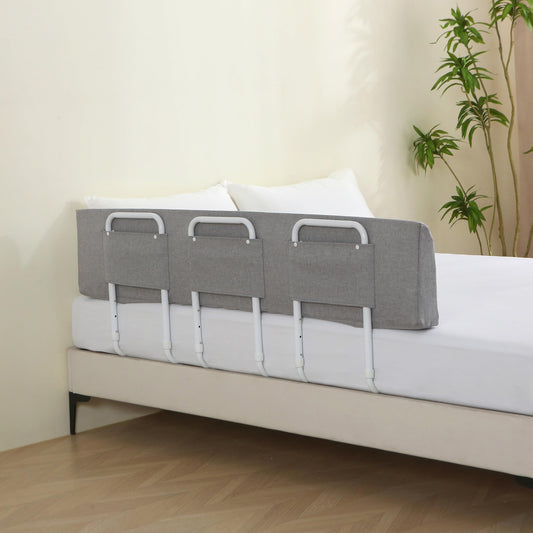 WYBITNY Bed Guard Rail for Toddlers, 59inch Foam Padded Side Rail for Queen King Twin Full Size Bed, Bedrail for Toddler, Bed Railing