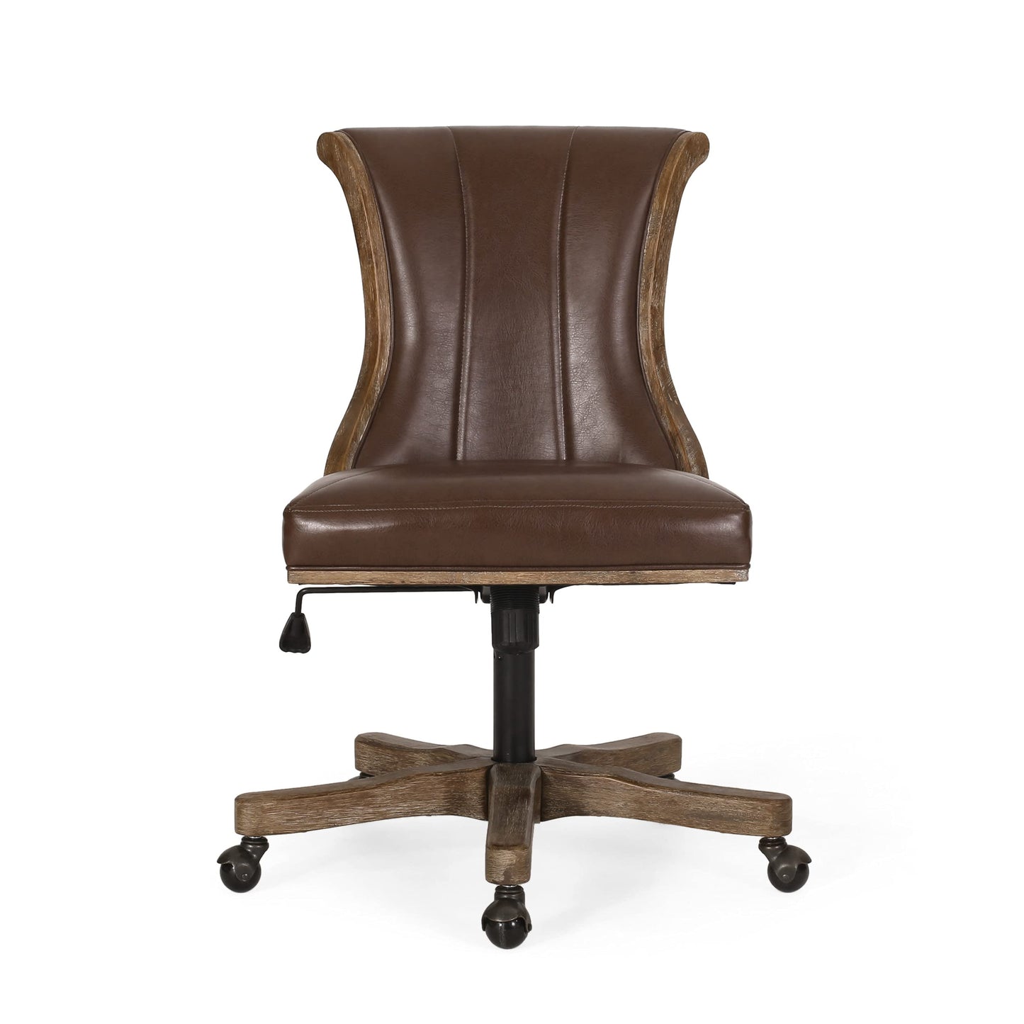 Christopher Knight Home Coulee Office Chair, Dark Brown + Natural