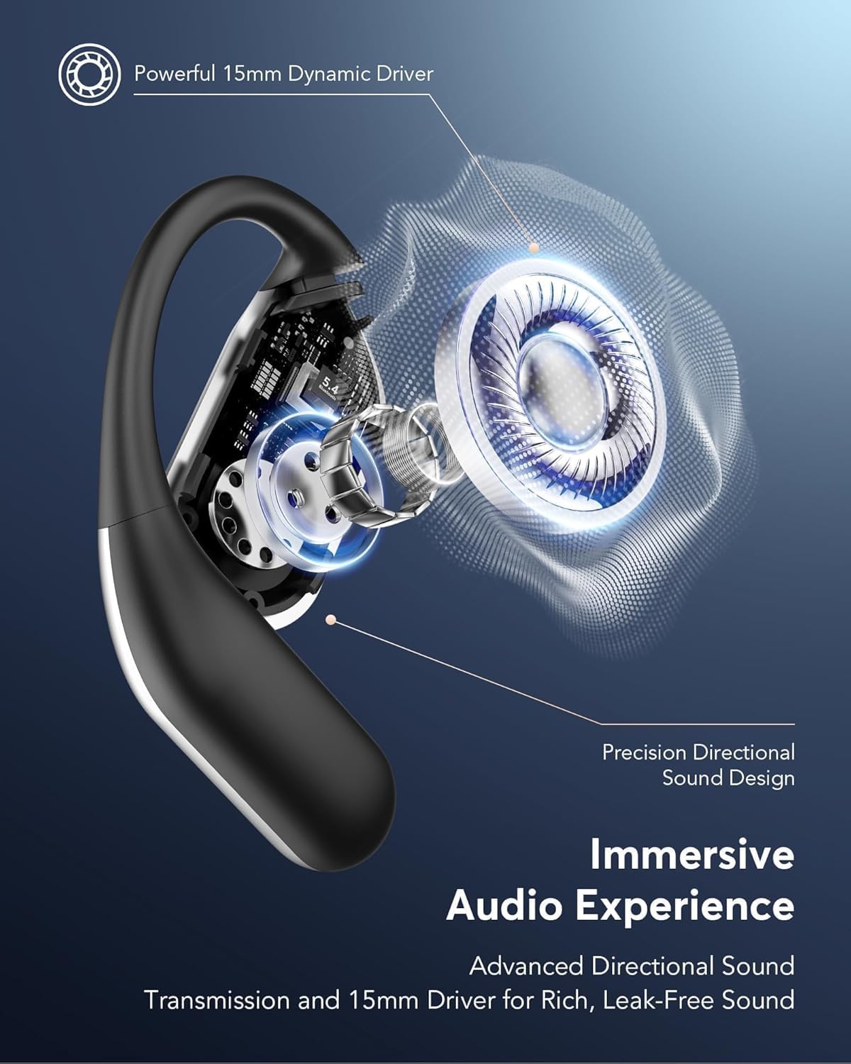 Paekole AI Translation Earbuds, Real-Time 2-Way Language Translator Device (198+ Languages), 3-in-1 Bluetooth Translating Headphones for Travel/Music/Calls, Audifonos Traductores Inglés Español