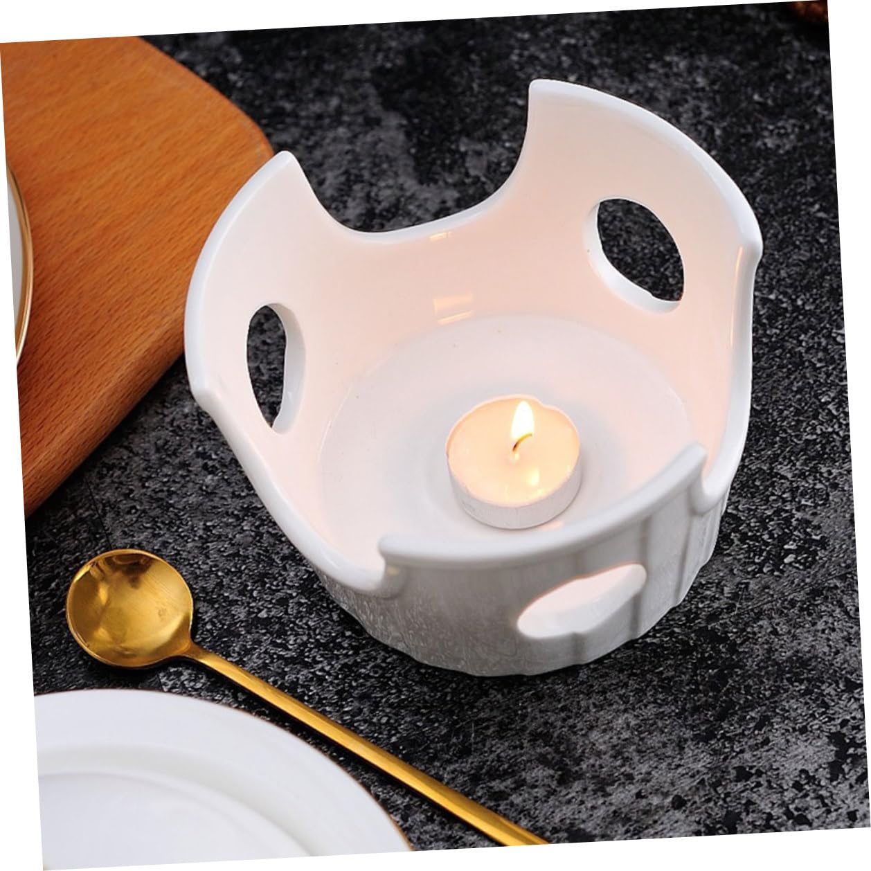 Toyvian 10pcs White Mini Round Tea Light Candles Smokeless Paraffin Small Candles Bulk Pack for Bathrooms and Shopping Malls, Long Burning, for Home Decor and Relaxation
