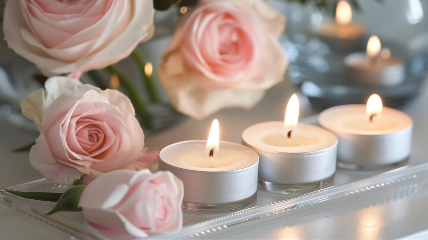 D’Light Online 5 Hours Long Burn Time Unscented White Tealight Candles in Aluminum Cup for Home Decor, Wedding, Holiday, Restaurants, Shabbat, Spa or as a Emergency Candle - Set of 125